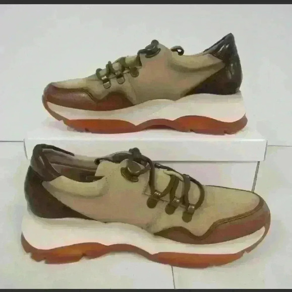 Hispanitas Shoes - Hispanitas Andina Suede & Leather Sneaker